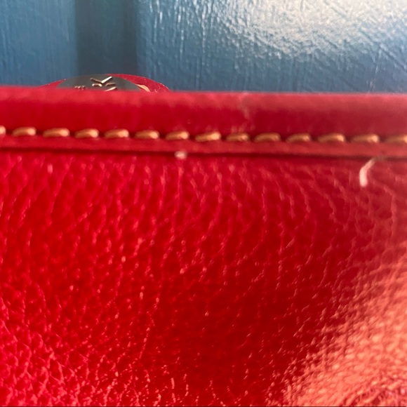 The Sak red leather crossbody bag! Gently used. - Picture 4 of 5